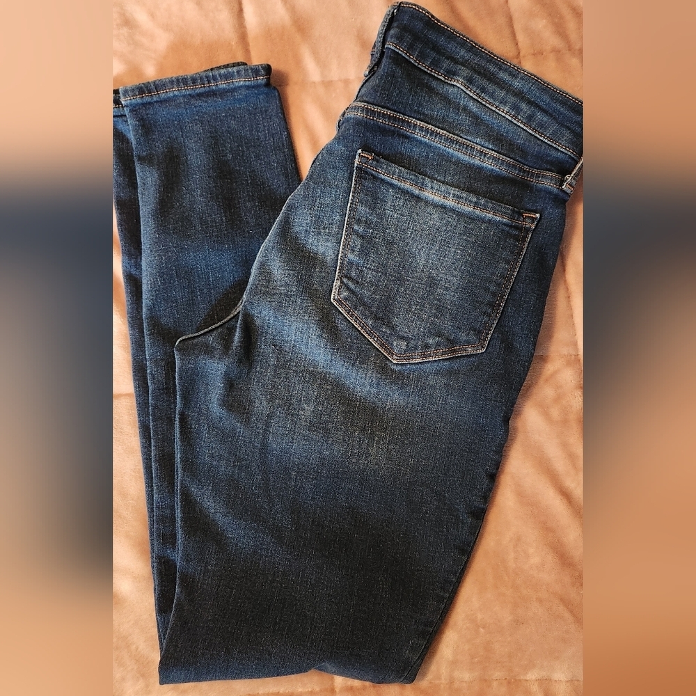 Old Navy Rockstar Super Skinny Dis-stressed Women's Jeans Size 10 Long